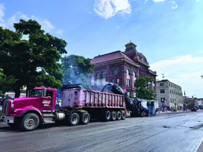 Improvements underway on West Washington Street